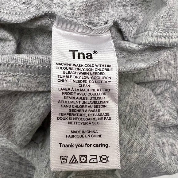 Aritzia TNA Tour T-Shirt - Heather Chrome - Picture 4 of 5